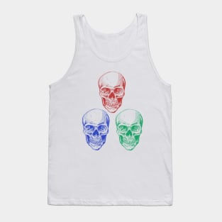 Skulls RGB Tank Top